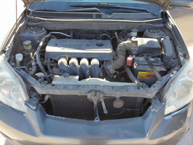 2T1KR32E08C698782 - 2008 TOYOTA COROLLA MA XR GRAY photo 12