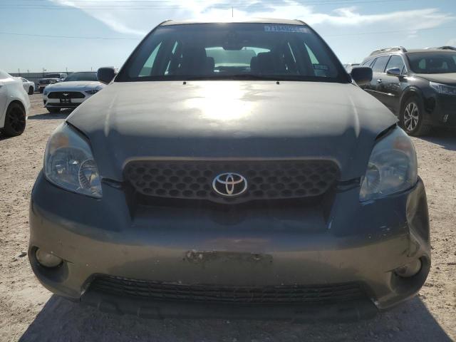 2T1KR32E08C698782 - 2008 TOYOTA COROLLA MA XR GRAY photo 5