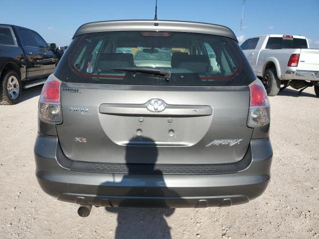 2T1KR32E08C698782 - 2008 TOYOTA COROLLA MA XR GRAY photo 6