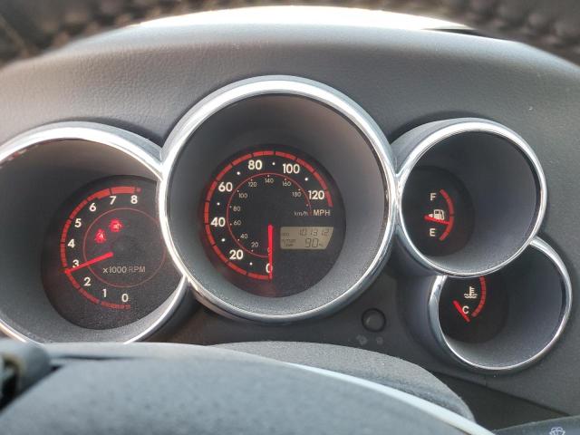2T1KR32E08C698782 - 2008 TOYOTA COROLLA MA XR GRAY photo 9
