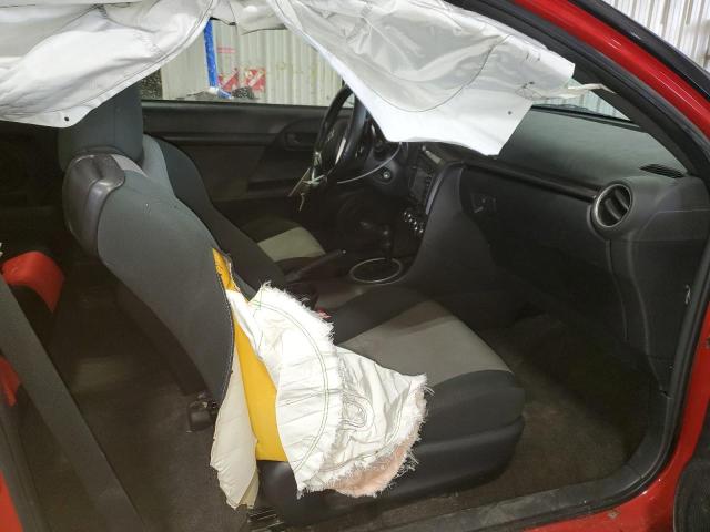 JTKJF5C77FJ013137 - 2015 TOYOTA SCION TC 红色 照片 10