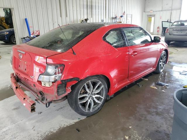 JTKJF5C77FJ013137 - 2015 TOYOTA SCION TC 红色 照片 3