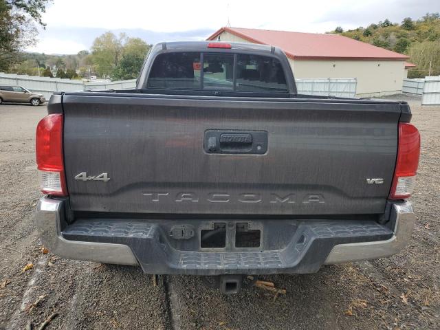 5TFSZ5AN9GX037636 - 2016 TOYOTA TACOMA ACCESS CAB ვერცხლისფერი ფოტო 6