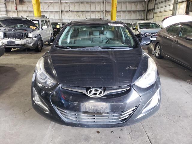 KMHDH4AH2FU282886 - 2015 HYUNDAI ELANTRA SE BLACK photo 5