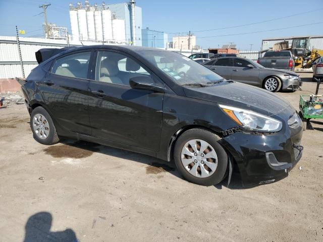 KMHCT4AE7GU080028 - 2016 HYUNDAI ACCENT SE BLACK photo 4