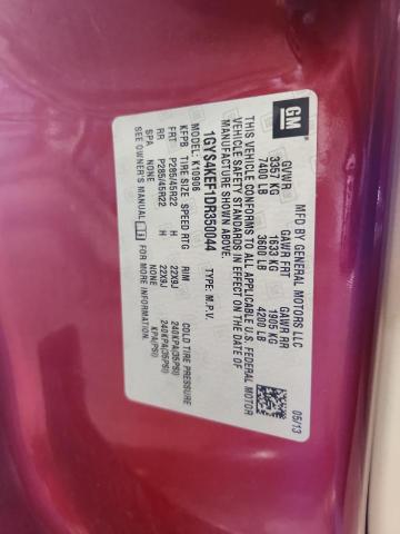 1GYS4KEF1DR350044 - 2013 CADILLAC ESCALADE ESV PLATINUM Rot Foto 13