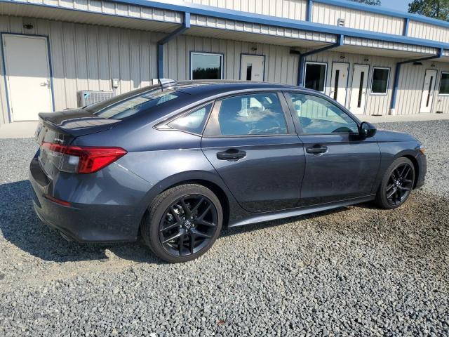 2HGFE2F52NH609945 - 2022 HONDA CIVIC SPORT GRAY photo 3
