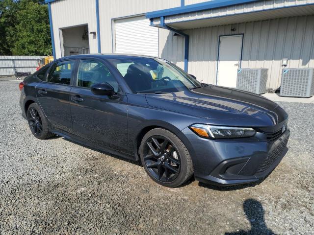 2HGFE2F52NH609945 - 2022 HONDA CIVIC SPORT GRAY photo 4