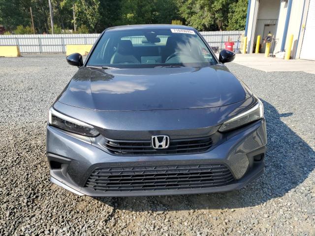 2HGFE2F52NH609945 - 2022 HONDA CIVIC SPORT GRAY photo 5