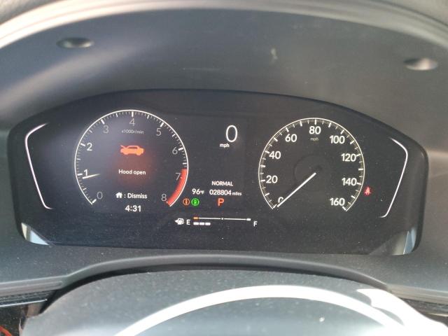 2HGFE2F52NH609945 - 2022 HONDA CIVIC SPORT GRAY photo 9