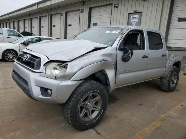 5TFJU4GN1DX036925 - 2013 TOYOTA TACOMA DOUBLE CAB PRERUNNER SILVER photo 1