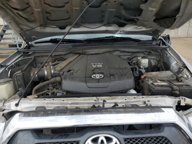 5TFJU4GN1DX036925 - 2013 TOYOTA TACOMA DOUBLE CAB PRERUNNER SILVER photo 11