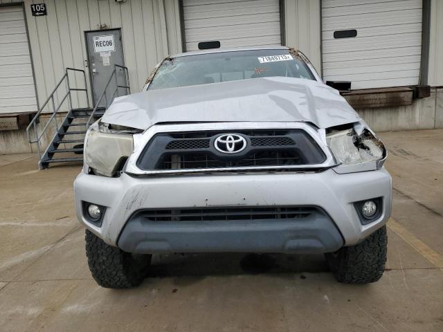 5TFJU4GN1DX036925 - 2013 TOYOTA TACOMA DOUBLE CAB PRERUNNER SILVER photo 5