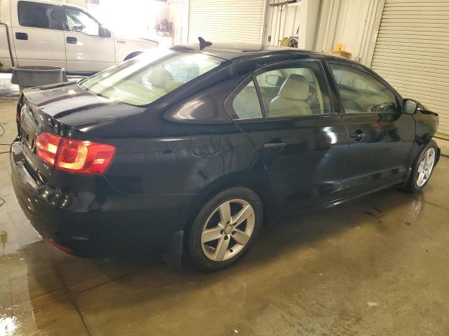 3VWLL7AJ5BM102427 - 2011 VOLKSWAGEN JETTA TDI BLACK photo 3
