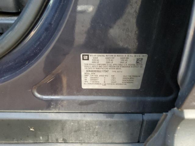 3GNAXHEV8JL117047 - 2018 CHEVROLET EQUINOX LS Mavi fotoğraf 12