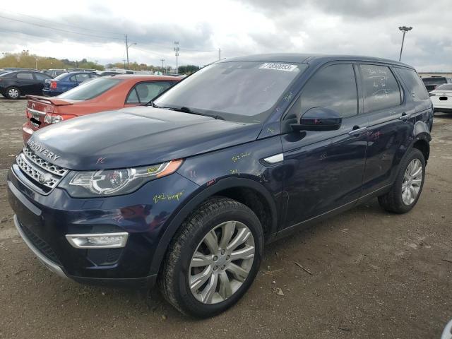 SALCT2BG2GH581385 - 2016 LAND ROVER DISCOVERY HSE LUXURY BLUE photo 1