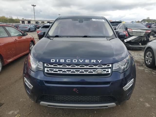 SALCT2BG2GH581385 - 2016 LAND ROVER DISCOVERY HSE LUXURY BLUE photo 5