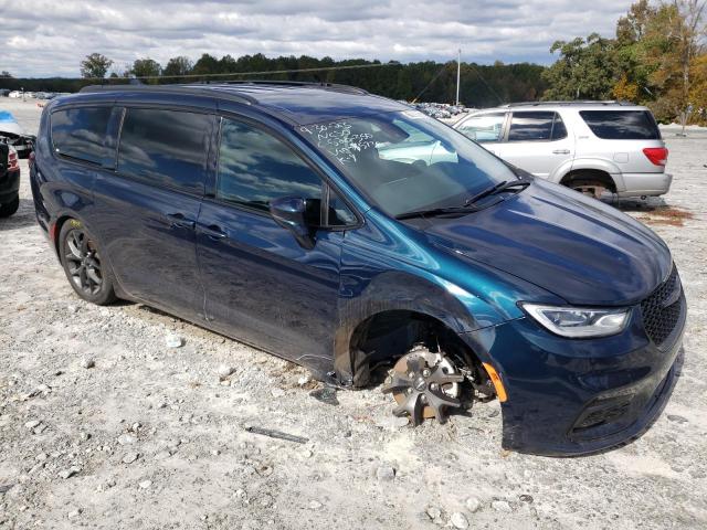 2C4RC1BG4NR225730 - 2022 CHRYSLER PACIFICA TOURING L 蓝色 照片 4