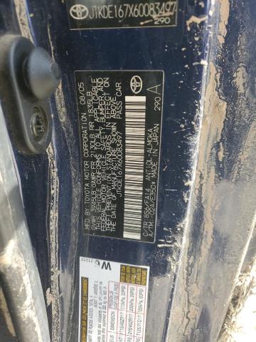 JTKDE167X60083497 - 2006 TOYOTA SCION TC 黑色 照片 13