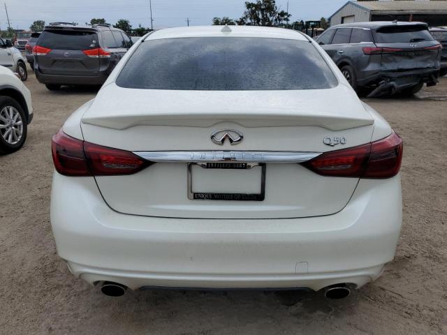 JN1EV7AP9JM357251 - 2018 INFINITI Q50 LUXE BEIGE photo 6