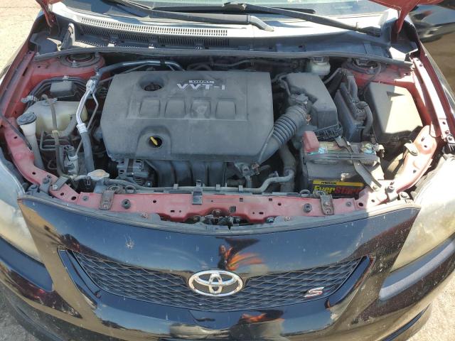 2T1BU4EE9AC454084 - 2010 TOYOTA COROLLA BASE Schwarz Foto 11