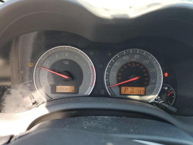 2T1BU4EE9AC454084 - 2010 TOYOTA COROLLA BASE Schwarz Foto 9