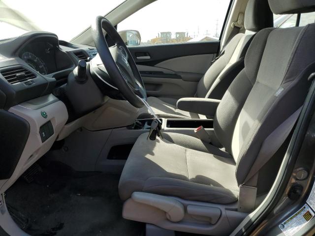 2HKRM4H3XDH656927 - 2013 HONDA CR-V LX GRAY photo 7