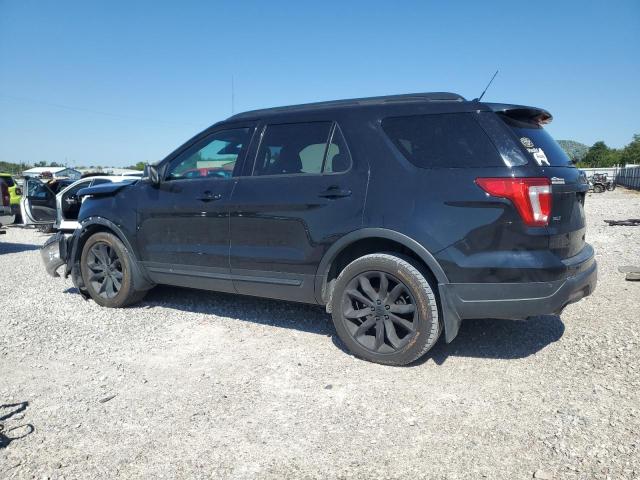 1FM5K8D87KGA00713 - 2019 FORD EXPLORER XLT أسود صورة 2