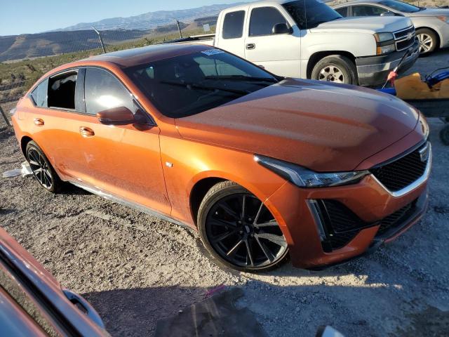 1G6DP5RK6N0125318 - 2022 CADILLAC CT5 SPORT ORANGE photo 4