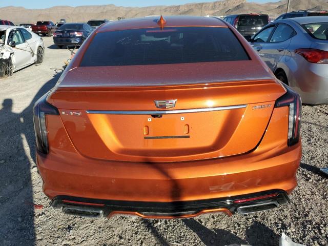 1G6DP5RK6N0125318 - 2022 CADILLAC CT5 SPORT ORANGE photo 6