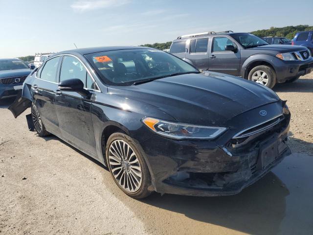 3FA6P0H97HR141271 - 2017 FORD FUSION SE BLACK photo 4