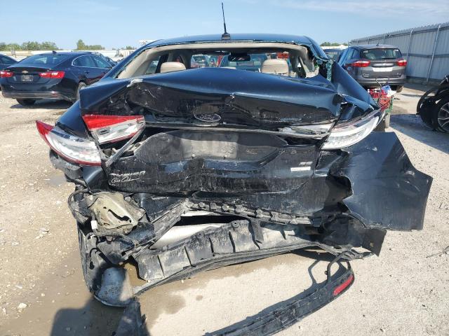 3FA6P0H97HR141271 - 2017 FORD FUSION SE BLACK photo 6