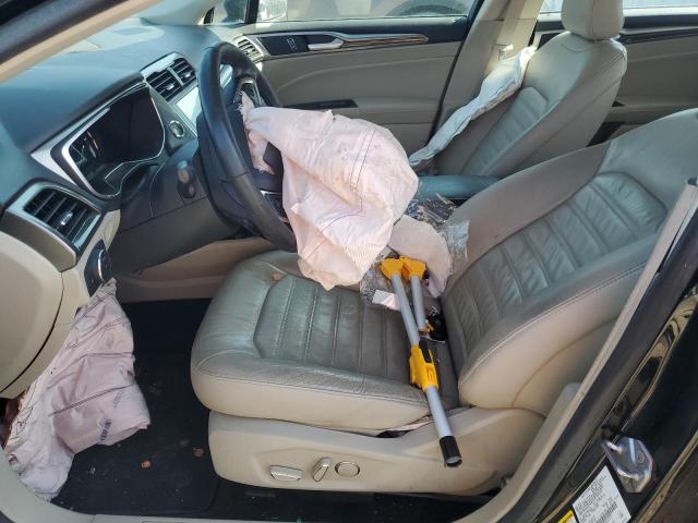 3FA6P0H97HR141271 - 2017 FORD FUSION SE BLACK photo 7