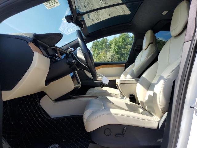 5YJXCDE26KF207603 - 2019 TESLA MODEL X თეთრი ფოტო 7