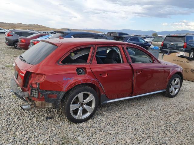 WA1UFAFL3EA004594 - 2014 AUDI A4 ALLROAD PREMIUM PLUS RED photo 3