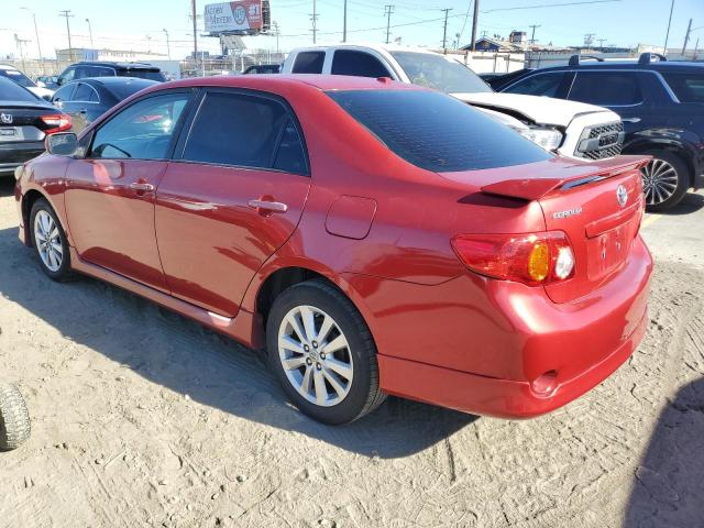 2T1BU4EE6AC517206 - 2010 TOYOTA COROLLA BASE 红色 照片 2