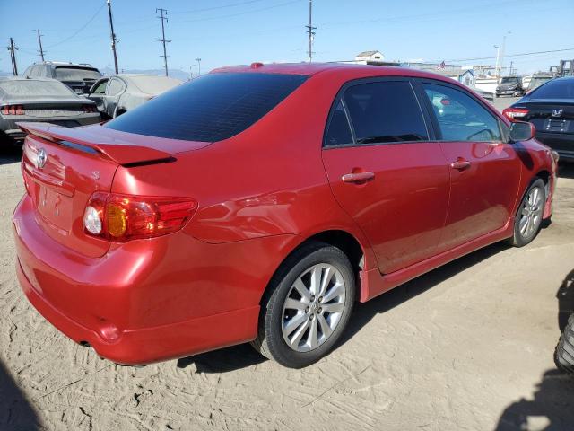 2T1BU4EE6AC517206 - 2010 TOYOTA COROLLA BASE 红色 照片 3