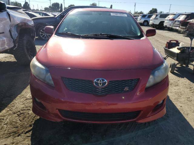 2T1BU4EE6AC517206 - 2010 TOYOTA COROLLA BASE 红色 照片 5