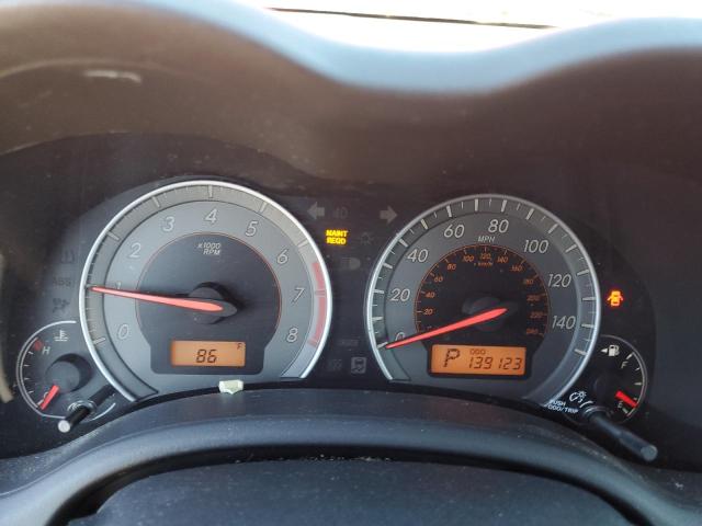 2T1BU4EE6AC517206 - 2010 TOYOTA COROLLA BASE 红色 照片 9