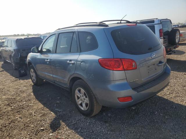 5NMSG73D89H235335 - 2009 HYUNDAI SANTA FE GLS BLUE photo 2