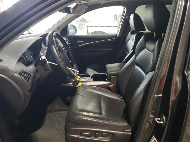 5FRYD4H41GB005921 - 2016 ACURA MDX TECHNOLOGY GRAY photo 7