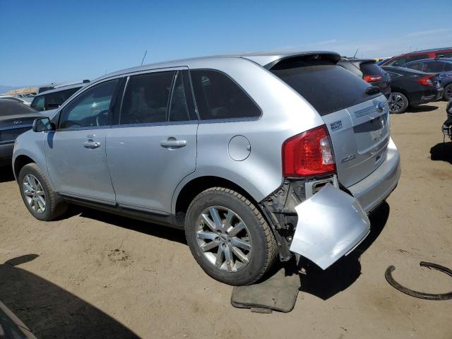 2FMDK3KC1DBC44597 - 2013 FORD EDGE LIMITED SILVER photo 2