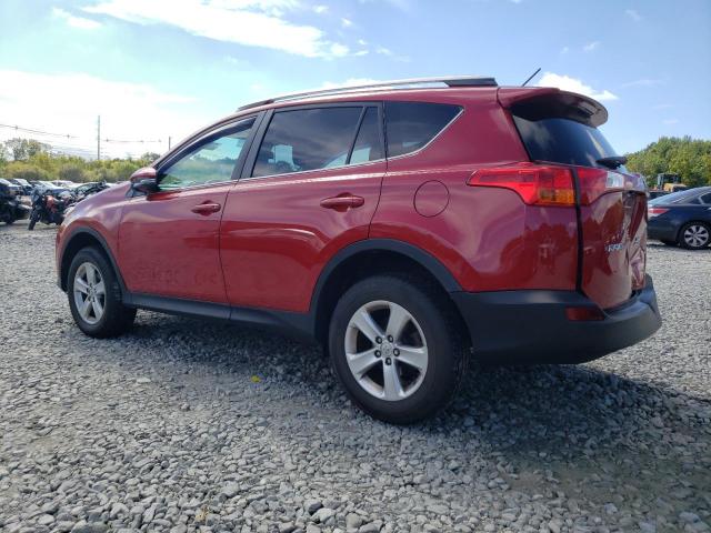 2T3RFREV0EW175348 - 2014 TOYOTA RAV4 XLE MAROON photo 2