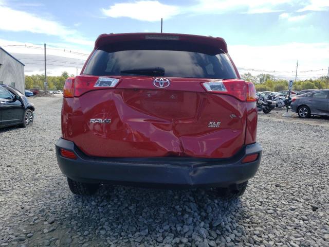 2T3RFREV0EW175348 - 2014 TOYOTA RAV4 XLE MAROON photo 6