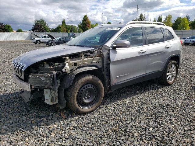 1C4PJLDB5GW200517 - 2016 JEEP CHEROKEE LIMITED SILVER photo 1