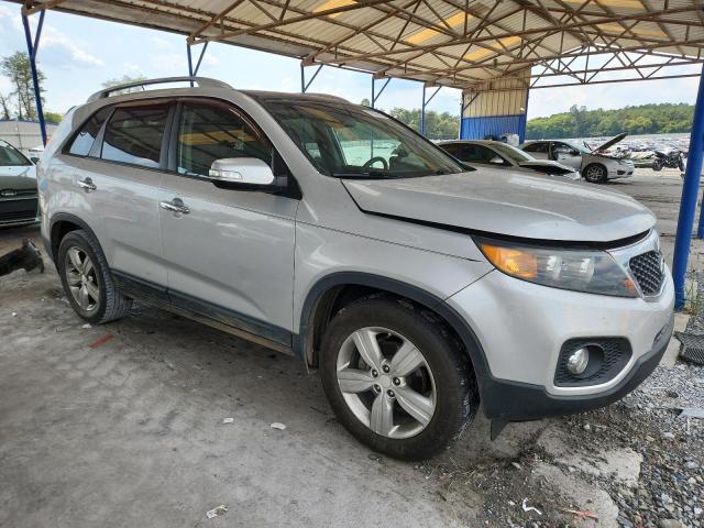 5XYKU4A25DG333718 - 2013 KIA SORENTO EX 银色 照片 4