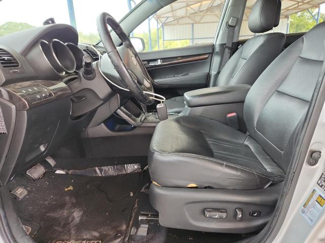 5XYKU4A25DG333718 - 2013 KIA SORENTO EX 银色 照片 7
