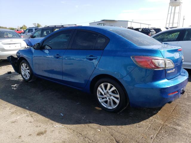 JM1BL1V88C1658622 - 2012 MAZDA 3 I BLUE photo 2