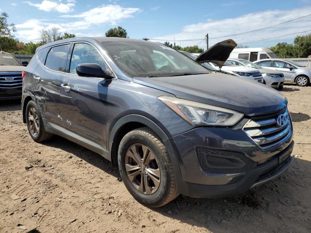 5XYZT3LB6DG112900 - 2013 HYUNDAI SANTA FE S BLUE photo 4