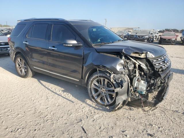 1FM5K8FH4HGD87730 - 2017 FORD EXPLORER LIMITED BLACK photo 4